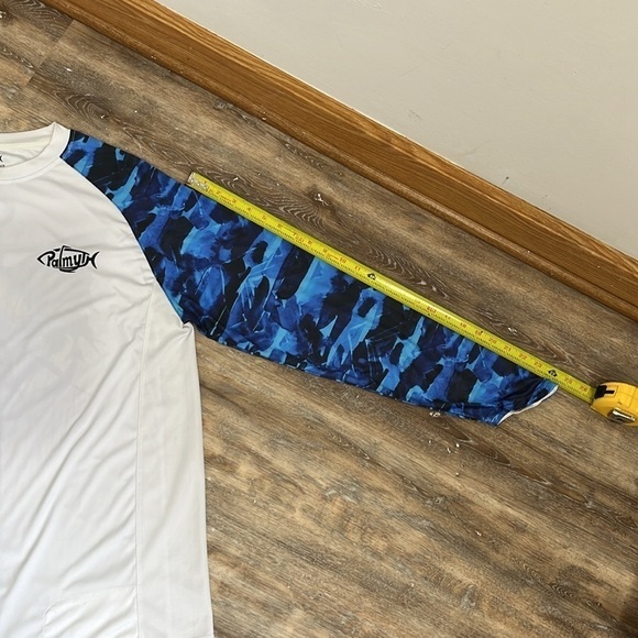 Palmyth Shirt Men's Size Medium Long Sleeve Fishing UV UPF 50+ Sun Protection - Picture 15 of 16